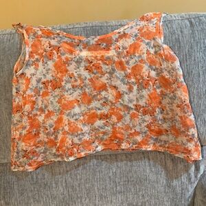 Pippa Lynn Floral Sheer Women's Top